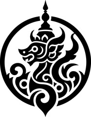 sketch vector silhouette illustration design icon logo symbol detail mandala ancient wayang character classic ethnic traditional