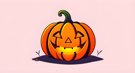 Halloween pumpkin vector, Pumpkin face illustration, Jack-o'-lantern vector, Spooky pumpkin art, Scary pumpkin icon, Halloween cartoon pumpkin, Pumpkin clipart vector, Smiling pumpkin face, Evil pumpk