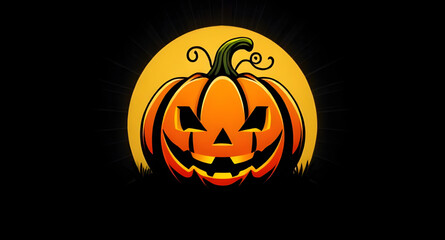 Halloween pumpkin vector, Pumpkin face illustration, Jack-o'-lantern vector, Spooky pumpkin art, Scary pumpkin icon, Halloween cartoon pumpkin, Pumpkin clipart vector, Smiling pumpkin face, Evil pumpk