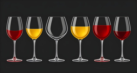 party wine glass, celebration wine glass, fine dining glass, transparent wine glass, wine glass silhouette, sparkling wine glass, glassware, wine tasting glass, classic wine glass, romantic wine glass