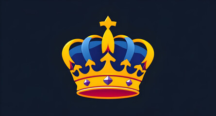 Crown illustration, Crown emblem, Crown badge, Crown sign, Crown art, Royalty crown, Decorative crown, Crown simple icon, Crown gold vector, Crown shape, Crown digital icon, Crown design, Classic crow