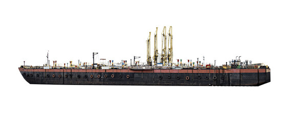 General cargo ship isolated transparent png