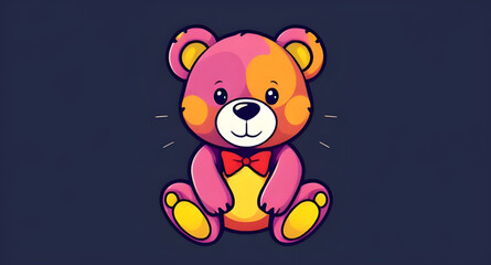 Teddy bear icon, Bear toy icon, Cute teddy icon, Plush bear icon, Stuffed animal icon, Teddy bear vector, Soft toy icon, Cartoon teddy icon, Teddy head icon, Child’s toy icon, Baby bear icon, Teddy fa