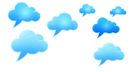 empty cloud bubbles, sketch cloud bubbles, outline cloud bubbles, vector cloud bubbles, hand drawn cloud bubbles, round cloud bubbles, fluffy chat bubbles, talking cloud bubbles, communication bubbles