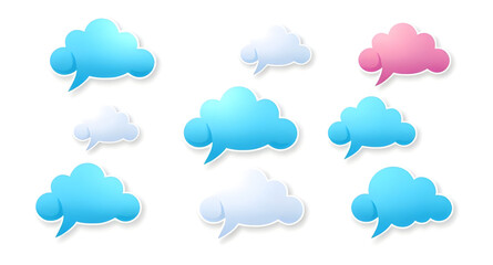 cloud chat bubbles, doodle speech bubbles, cloud dialogue bubbles, cute speech bubbles, cloud thought bubbles, empty cloud bubbles, sketch cloud bubbles, outline cloud bubbles, vector cloud bubbles, h