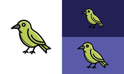 set of birds vector ai generated