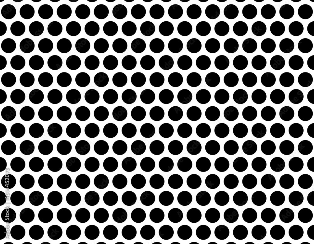 Poster polka dot template vector design pattern