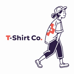 Trendy and Customizable Logos for T-Shirt Printing