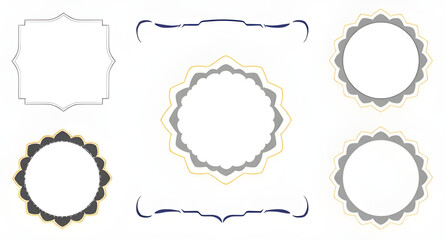 Obraz premium vintage badge illustration, retro frame clipart, classic label vector, antique frame artwork, ornate decorative frame, decorative label vector, vintage border clipart, retro sticker illustration, clas
