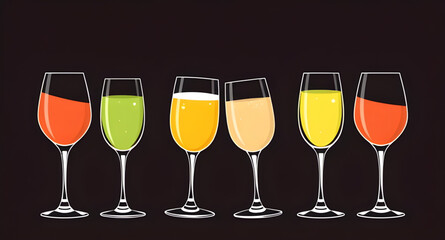 Set of champagne, Champagne glass vector set, Champagne bottle illustration, Champagne celebration icons, Champagne flute clipart, Champagne toast vector, Sparkling wine icon set, Champagne explosion 