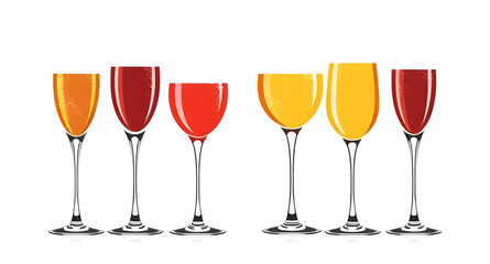 Set of champagne, Champagne glass vector set, Champagne bottle illustration, Champagne celebration icons, Champagne flute clipart, Champagne toast vector, Sparkling wine icon set, Champagne explosion 