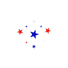 Happy bastille day star decoration