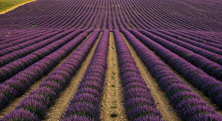 Lavender field provence france purple flowers landscape floral aroma therapy farm