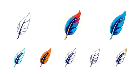 Feather icon for logo