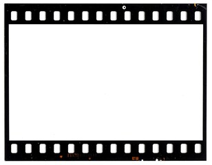 Blank 35mm filmstrip