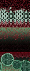 Beautifull pattern design for textile fabric