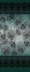 Beautifull pattern design for textile fabric
