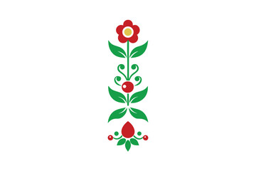 vector illustration of a flower