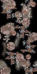 Beautifull pattern design for textile fabric