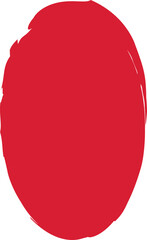 China Red Stamp Graphic Shape Sealed Seal Decoration.
Oval Chinese Style Classical Red Seal Border Material Flat vector isolated.
Transparent background.