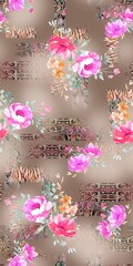Beautifull pattern design for textile fabric
