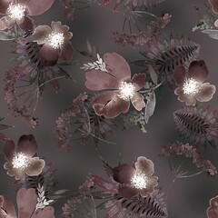Beautifull pattern design for textile fabric