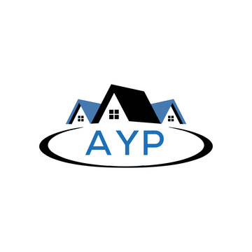 Initial AYP Letter Linked Logo for business and company identity. Modern AYP Letter Logo Vector Template with modern trendy golden logo.
