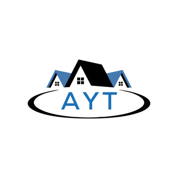 Initial AYT Letter Linked Logo for business and company identity. Modern AYT Letter Logo Vector Template with modern trendy golden logo.
