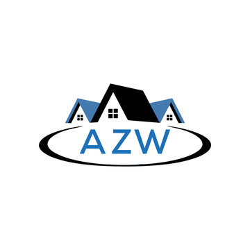 Initial AZW Letter Linked Logo for business and company identity. Modern AZW Letter Logo Vector Template with modern trendy golden logo.
