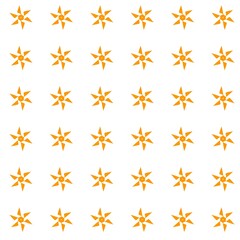 seamless pattern with yellow flowers