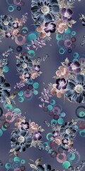 Beautifull pattern design for textile fabric