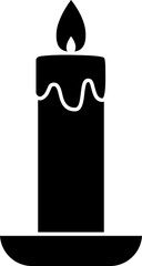 Candle cartoon black silhouette design.
Burning candle cartoon isolated.
Festival candle clipart.
Birthday candle illustration.
Flat icon stock vector.
Transparent background. SVG File.