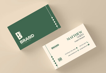 Business Card Design Layout
