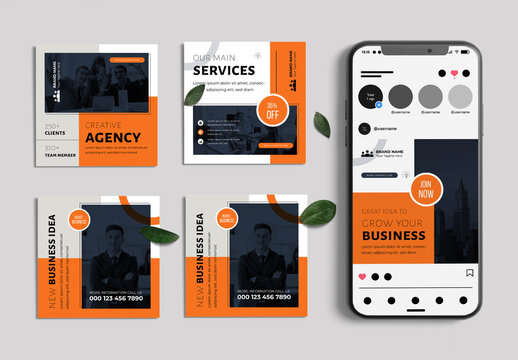 Business Corporate Social Media Post Template
