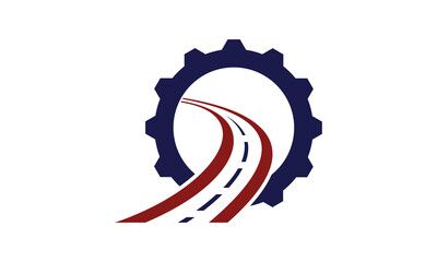 Road repair icon design vector