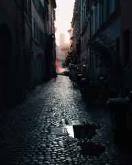 Rome historical street