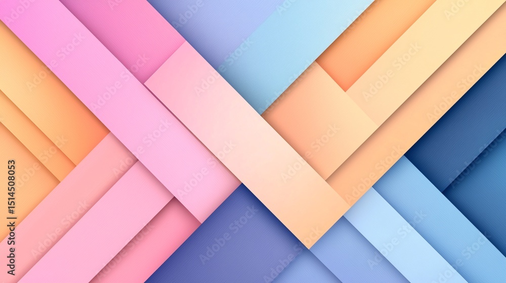 Poster abstract diagonal gradient design with triangular geometric pattern