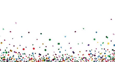 Fototapeta premium Falling confetti