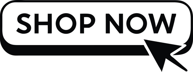 A collection of minimalist call to action button silhouettes for digital design projects