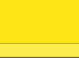 Yellow background studio concrete template rough blank summer loft gold color empty scene, platform...