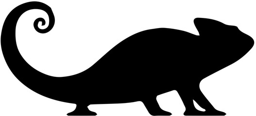 illustration of a chameleon