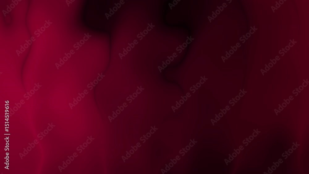 Poster abstract video with dark crimson and burgundy shades creating a flowing, dynamic visual. subtle vari