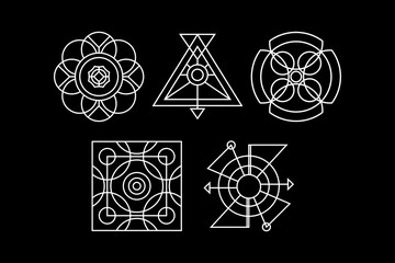 Sacred Geometry, Symbols of Spiritual Energy. 