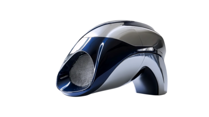 Metallic Silver Hair Dryer