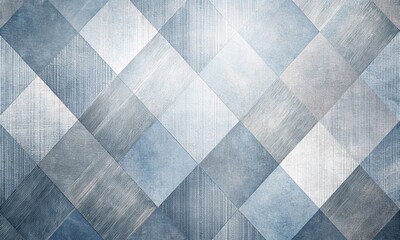 Gray dusty powder pastel denim soft light blue silver white abstract background. Color gradient ombre. Geometric shape. Stripe line angle diagonal. Rough noise grunge grain mesh. 