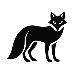 Fototapeta premium Fox Icon Vector Flat and Clean Look Isolated