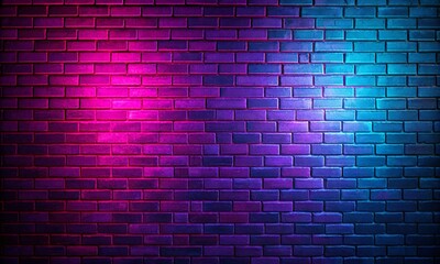 Blue brick wall background