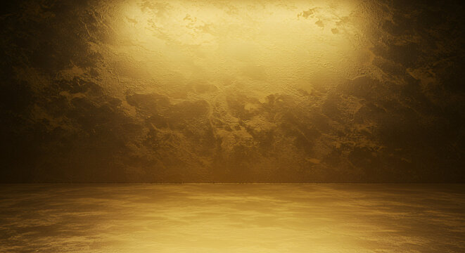 Gold Wall Texture Background