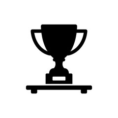 Trophy on Bookshelf Representing Achievement and Success