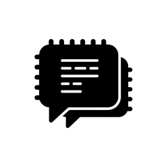 Speech Bubble with Circuit Chip Pattern Design